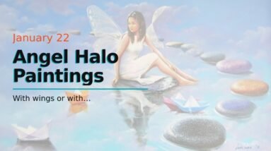 Angel Halo Paintings