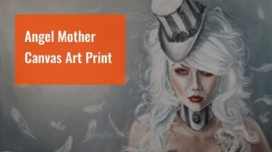Angel Mother Canvas Art Print