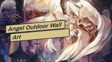 Angel Outdoor Wall Art