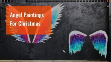 Angel Paintings For Christmas