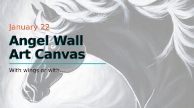 Angel Wall Art Canvas