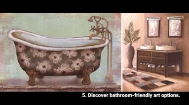 Bathroom Art Cats