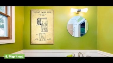 Bathroom Art Grey