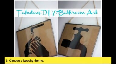 Bathroom Wall Art Modern Farmhouse