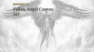 Fallen Angel Canvas Art