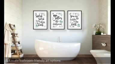 What Is Good Bathroom Art