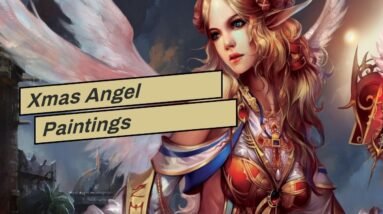 Xmas Angel Paintings