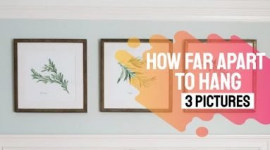 How Far Apart to Hang 3 Pictures Side by Side 18 How Far Apart to Hang 3 Pictures Side by Side