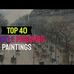 Camille Pissarro paintings - 40 Most Famous Camille Pissarro paintings