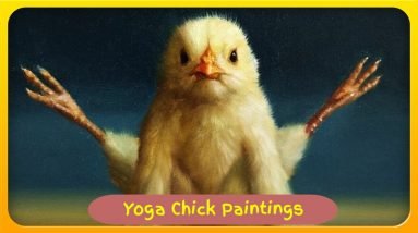 Yoga Chick Paintings - Lucia Heffernan Art 12 Yoga Chick Paintings - Lucia Heffernan Art