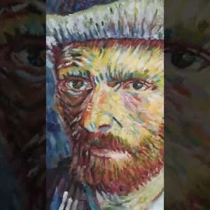 Self-Portrait with Grey Felt Hat - Van Gogh Oil Painting Reproduction