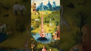 The Garden of Earthly Delights - Left Panel - Oil Painting Reproduction 6 The Garden of Earthly Delights - Left Panel - Oil Painting Reproduction