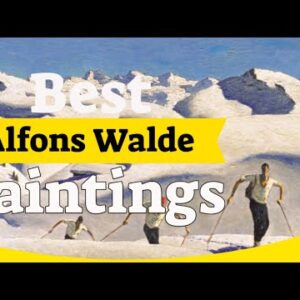 Alfons Walde Paintings - 60 Best Alfons Walde Paintings